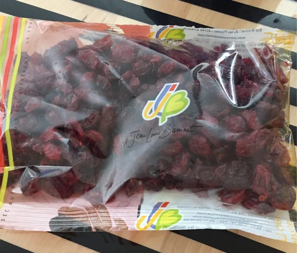 Cranberries séchées