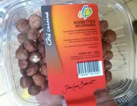 Noisettes décortiquées