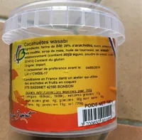 Cacahuète wasabi