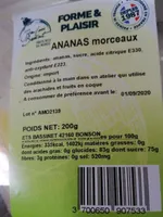 Ananas morceaux