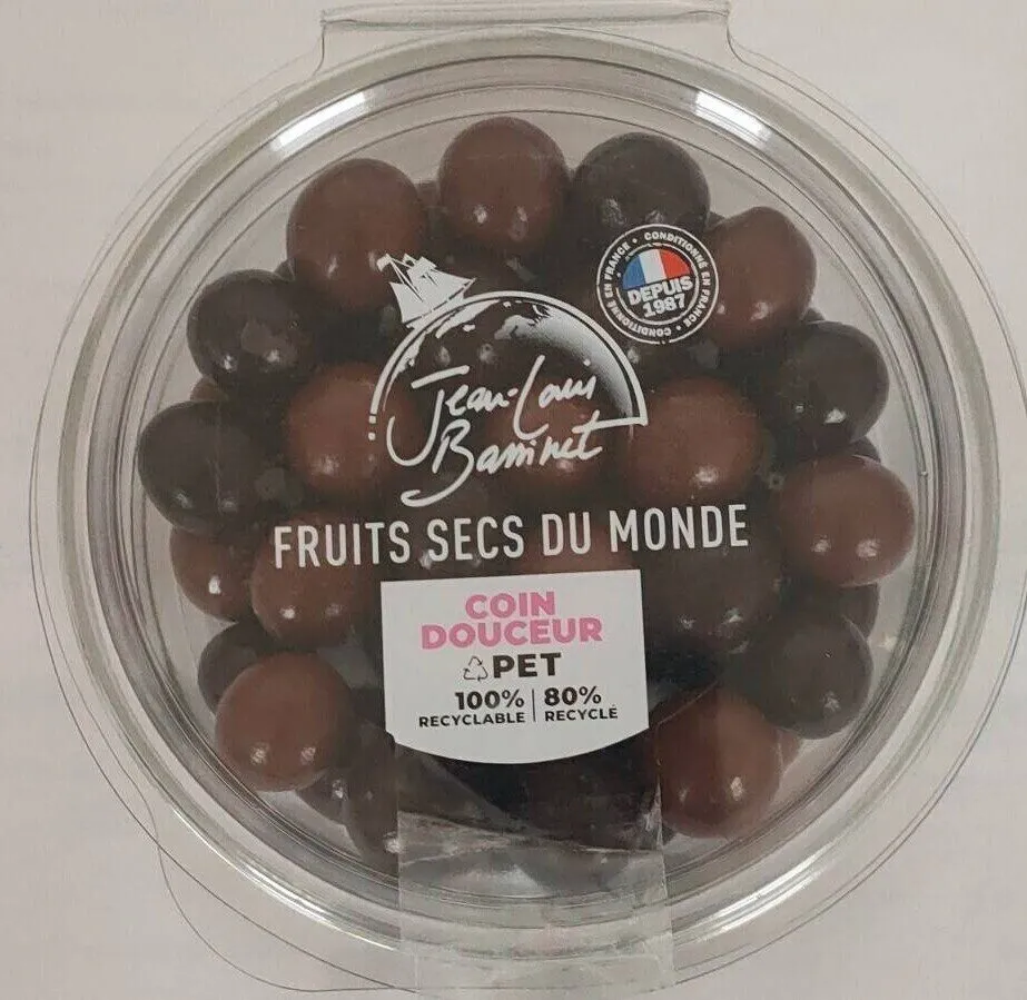 Coeur noisette noir et lait