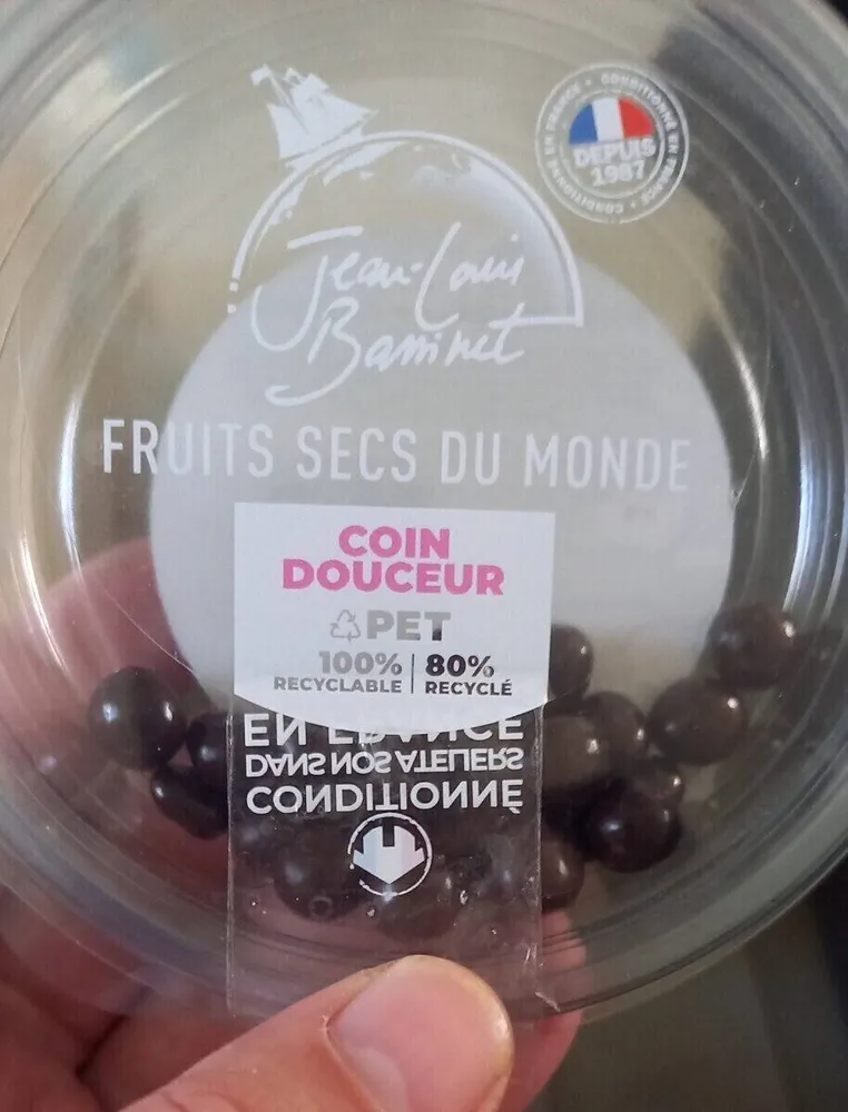 Dès de gingembre chocolat noir