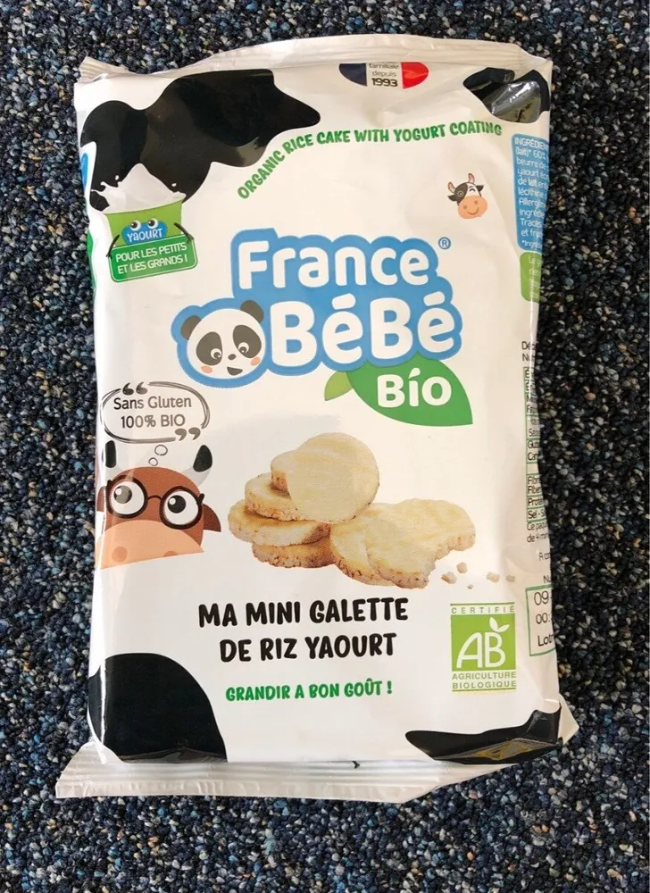 Ma mini galette de riz Yaourt