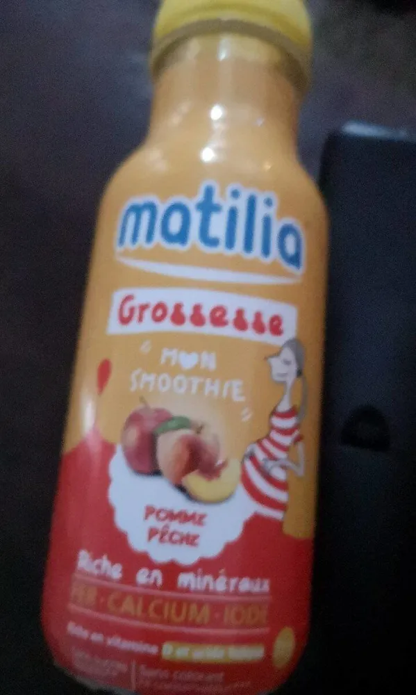 Mon smoothie pomme peche