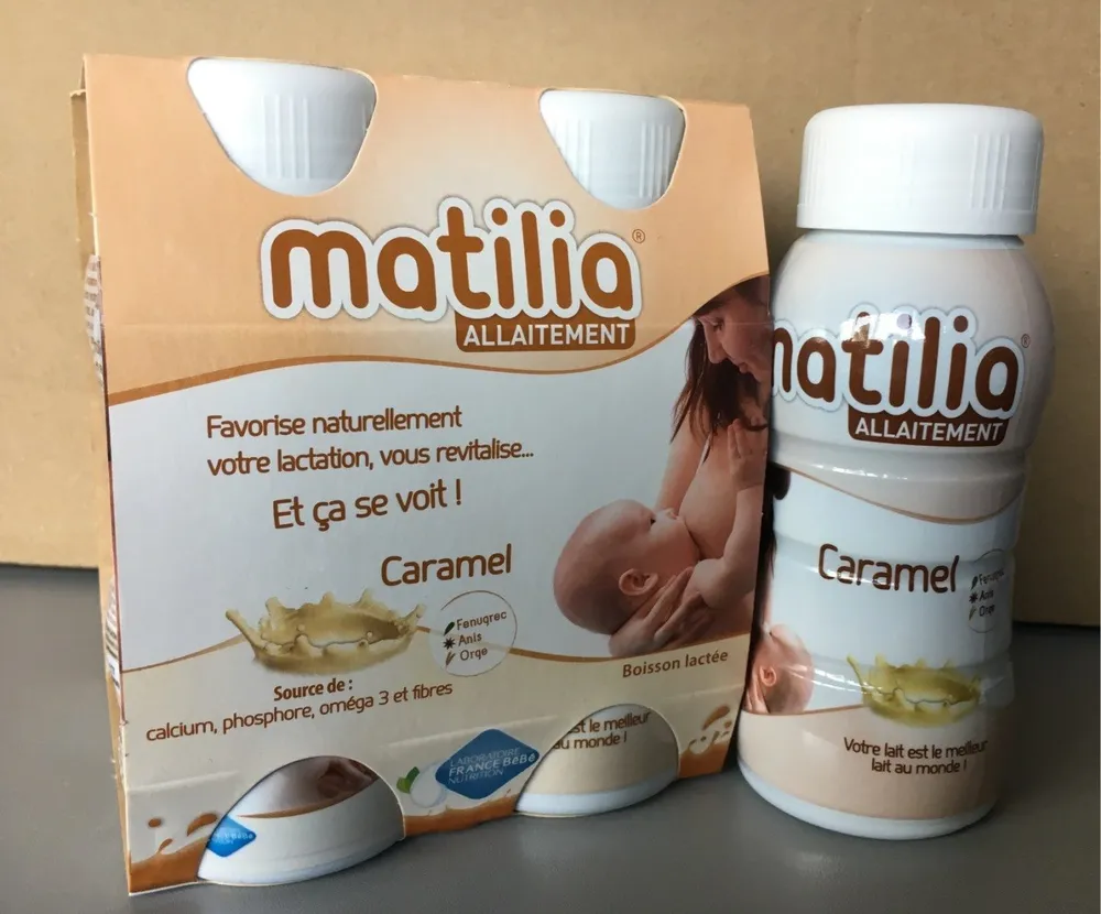 Boisson lactée - Matilia Allaitement Caramel