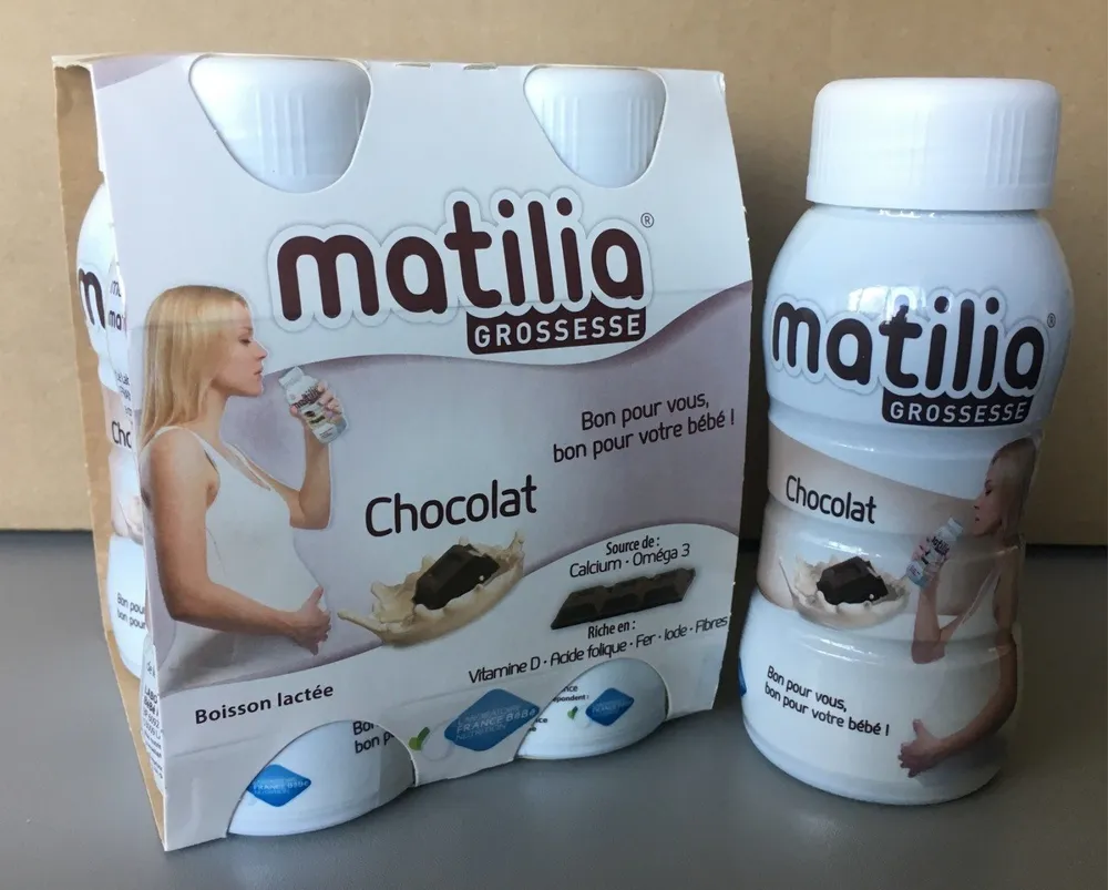 Boisson lactée - Matilia Grossesse Chocolat