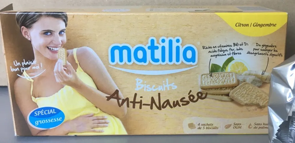 Biscuits Anti-Nausée Citron-Gingembre