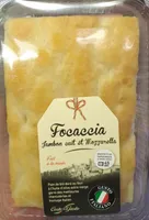 Focaccia Jambon Cuit et Mozzarella