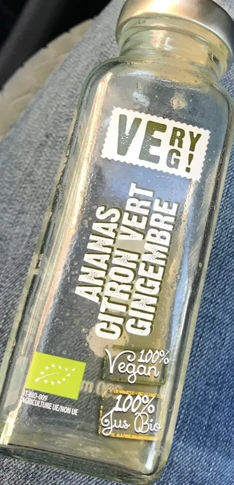 Ananas citron vert gingembre