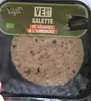 Galette de légumes à l'aubergine