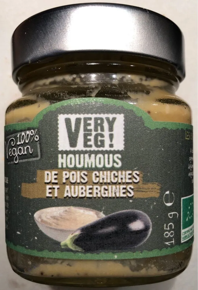 Houmous de pois chiches et aubergines