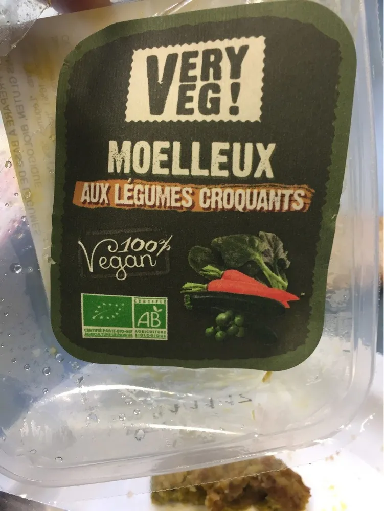Moelleux aux legumes croquants