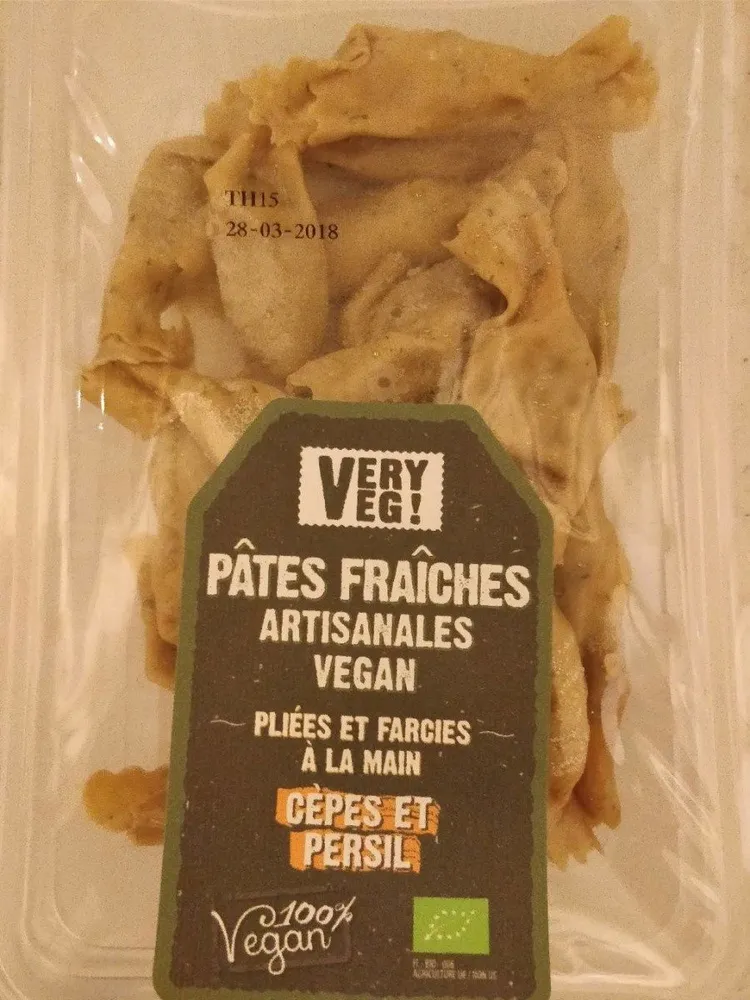 Pâtes fraîches artisanales vegan