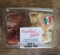Speck et scamorza fumé