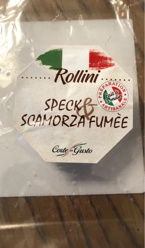 Rollini soeck et scamorza fumée