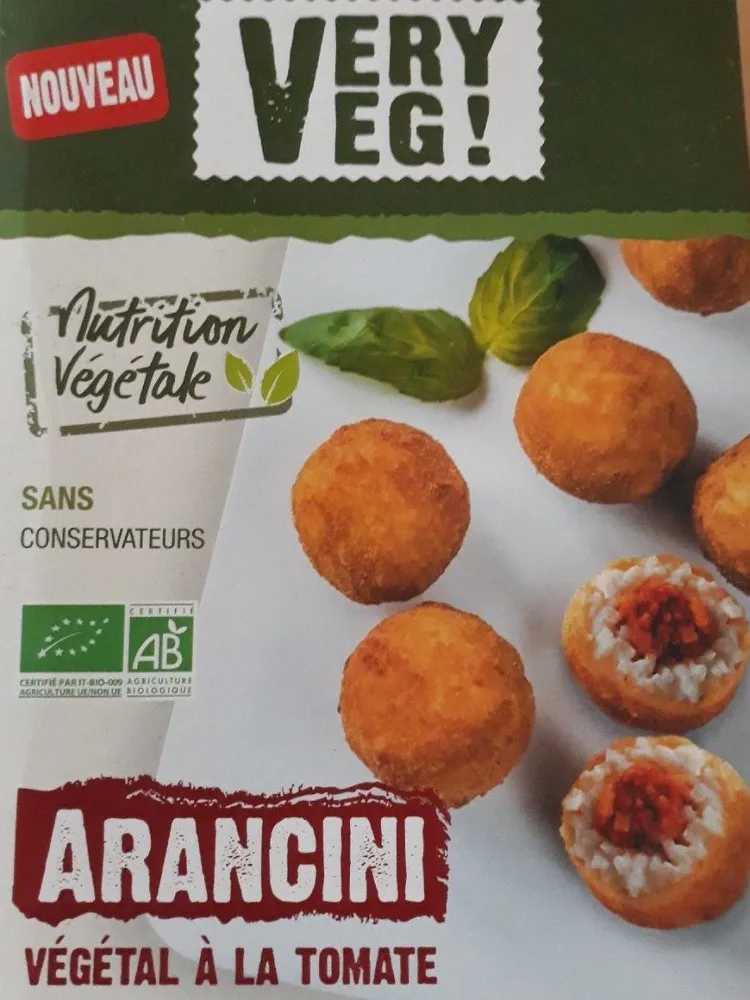 Aranchini végétale  à la tomate
