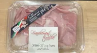 Chiffonnade de jambon cuit a la truffe