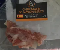 Chiffonnade de jambon iberico