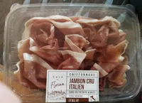 Jambon cru italien chiffonnade