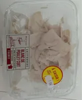 Chiffonade blanc de poulet roti