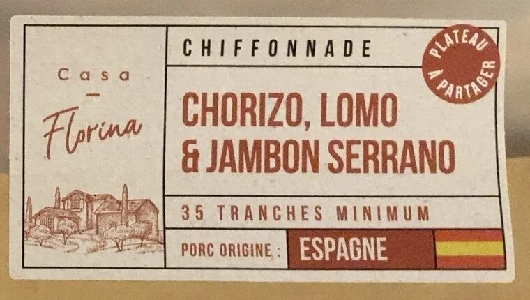 Assortiment de charcuterie