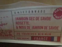 Chiffonade  plateau a partager