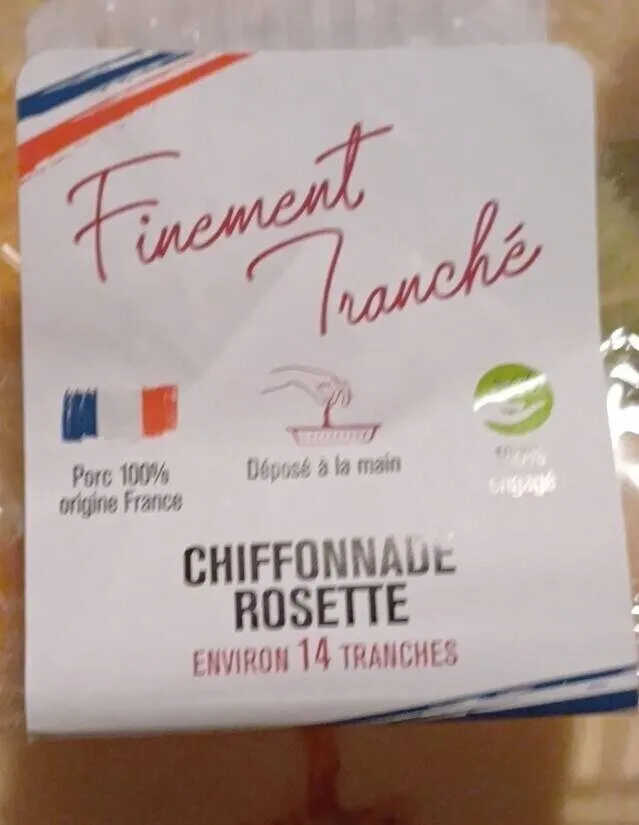 Chiffonnade Rosette