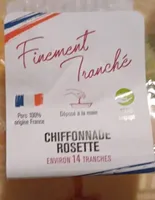 Chiffonnade Rosette