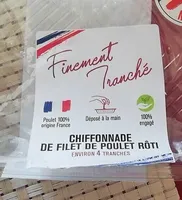 Chiffonnade de poulet rôti