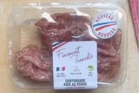 Chiffonnade pavé au poivre