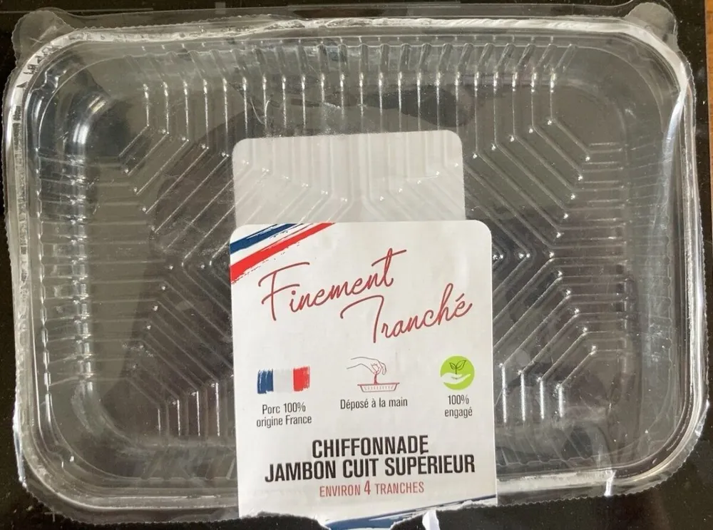 CHIFFONNADE JAMBON CUIT SUPERIEUR 4T
