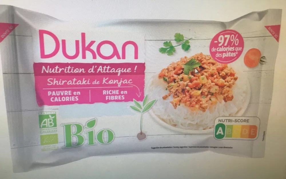 Shirataki de Konjac bio
