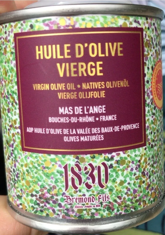 Huile d’olive vierge