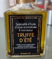 Spécialité d'huile d'olive aromatisée & morceaux Truffe d'été