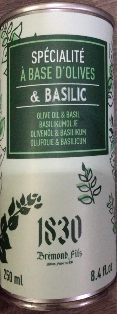 Olive oil et basil