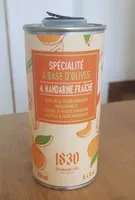 Huile d'olive mandarine fraîche Bremond Fils