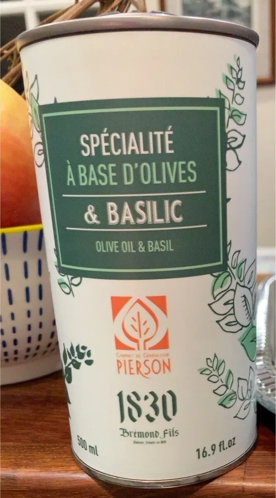 Olive oil et basil