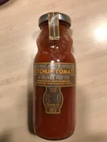 Letchup tomate et olives vertes