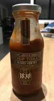 Ketchup tomates et olives vertes
