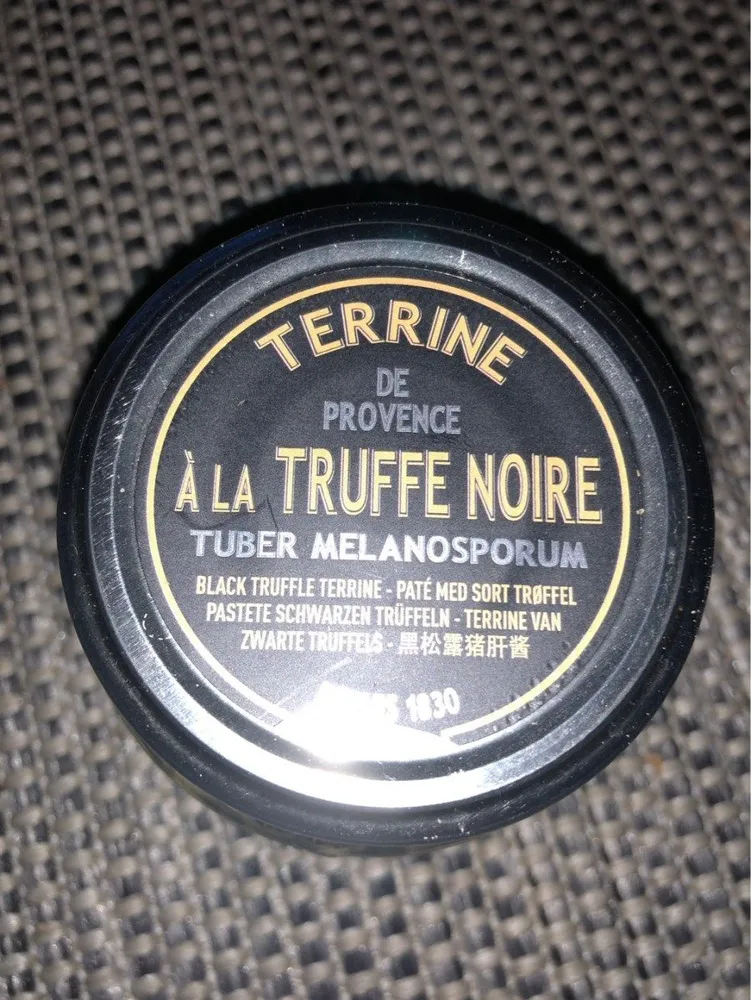 Terrine de provence a la truffe noire