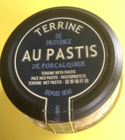 Terrine de provence au Pastis