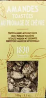 Amandes toastées au fromage de chèvre