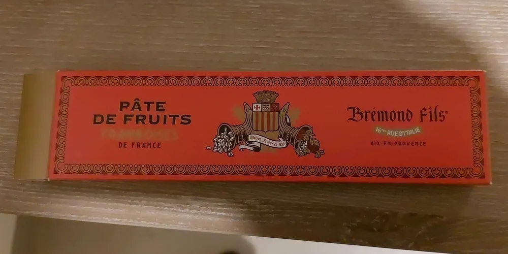 Pâte de fruit