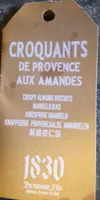 Croquants de provence aux amandes