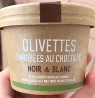 Olivettes enrobées au chocolat