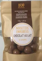 Chocolat au lait Noisettes enrobés