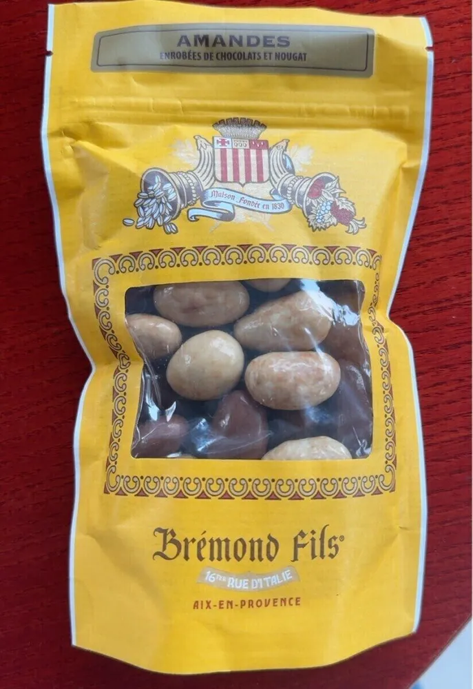 Amandes enrobées