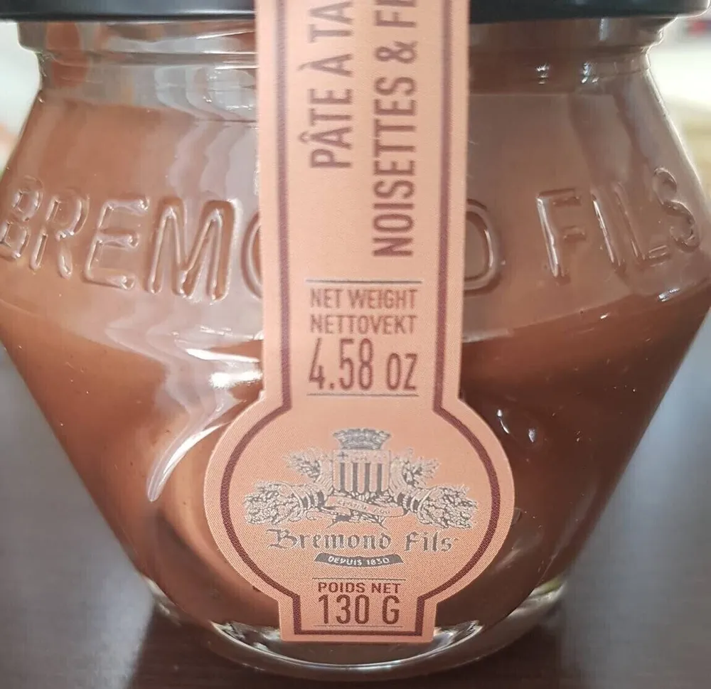 PÂTE À TARTINER NOISETTES & FEUILLETINE