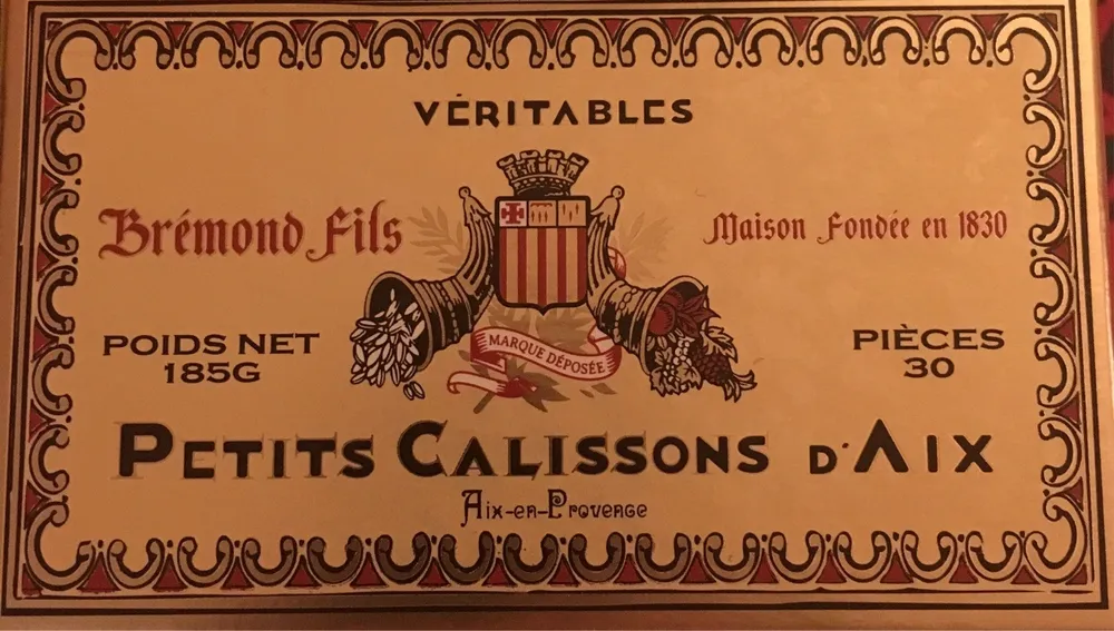 Petits calissons d’Aix