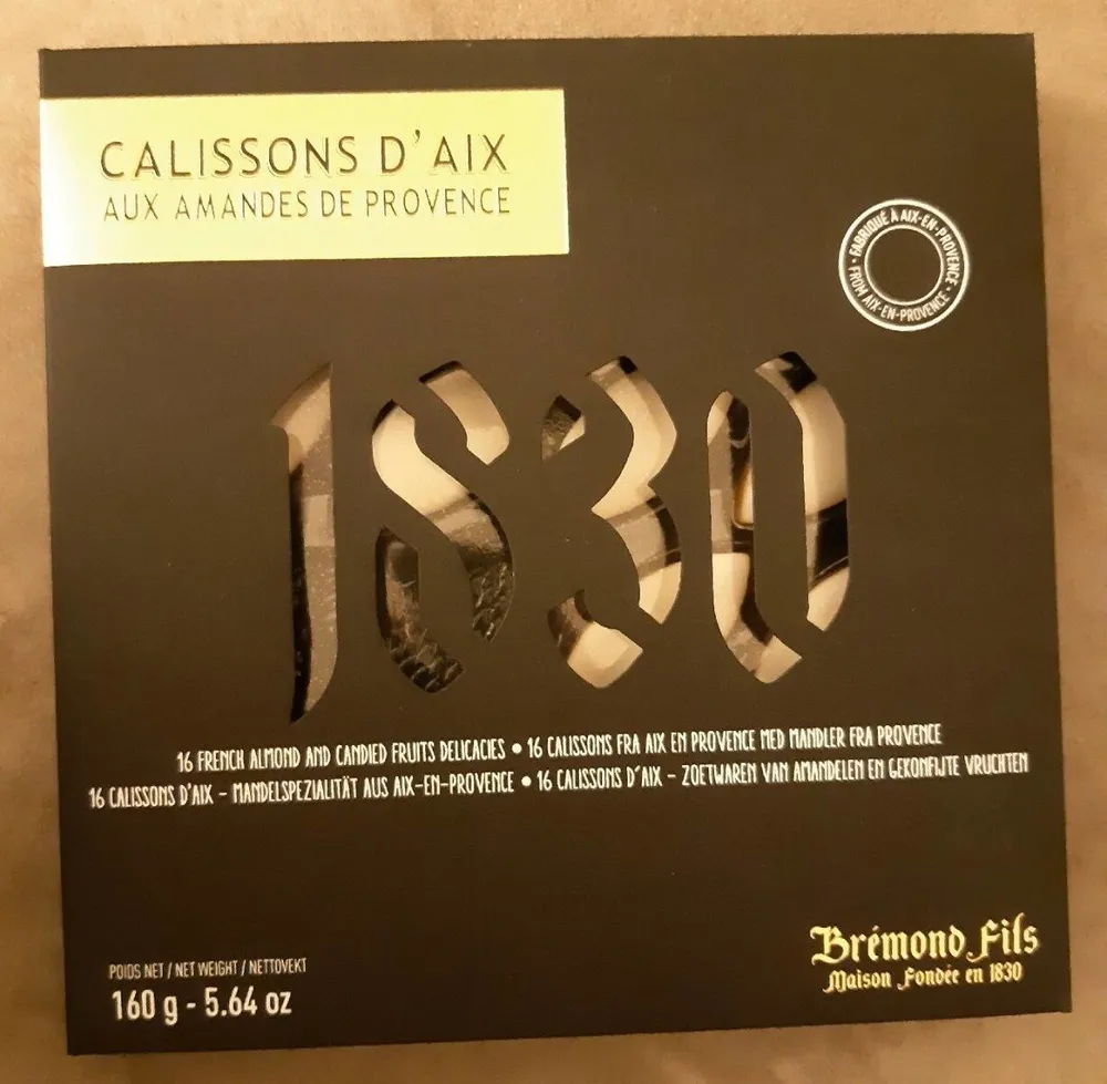 Calissons d'Aix aux Amandes de Provence